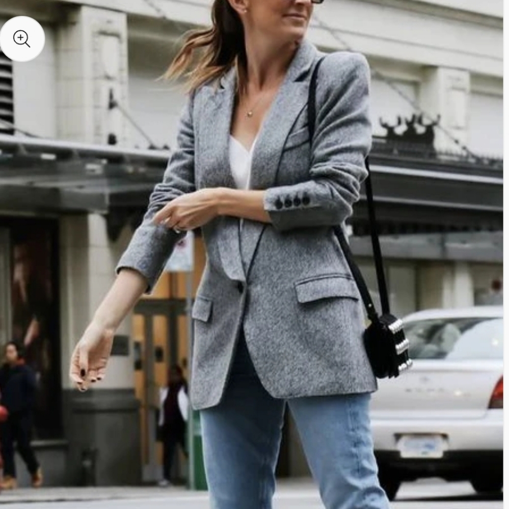 Smythe Longline Grey Blazer